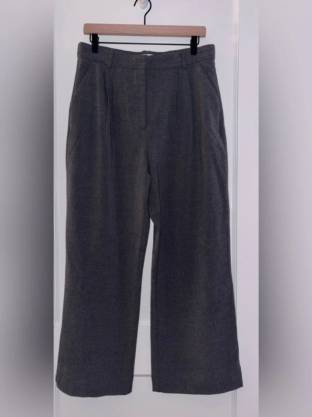 A&F Curve Love Wide Leg Dress Pants - Picture 2 of 15